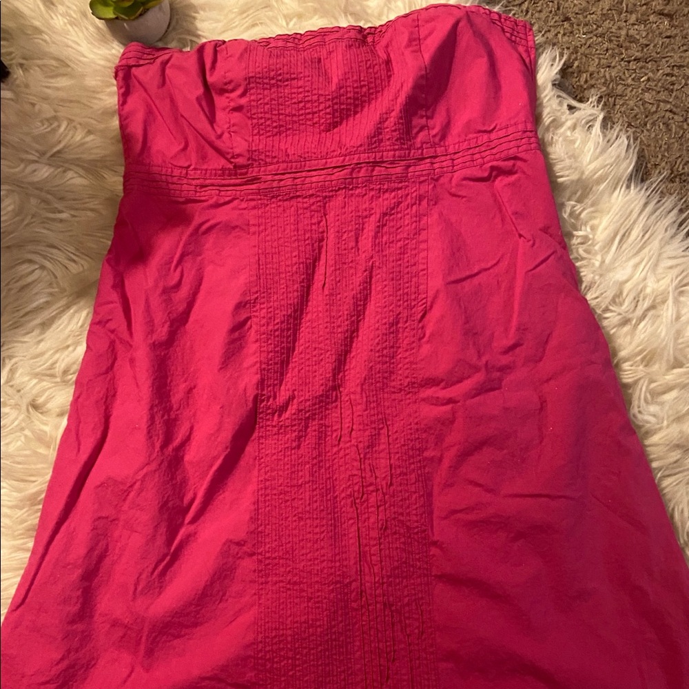 Gap strapless mini dress